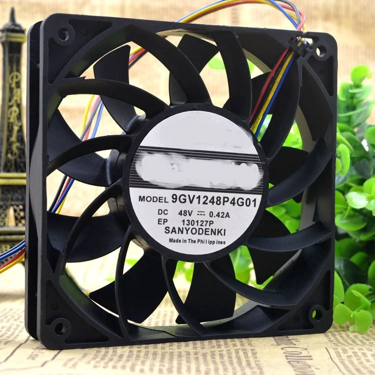 

Новый оригинальный четырехрядный охлаждающий вентилятор 9GV1248P4G01 12 см 12025 48 в А