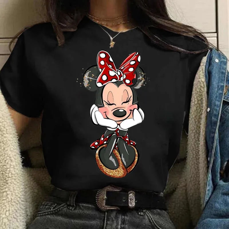 Fashion Mickey Minnie Mouse Disney T 