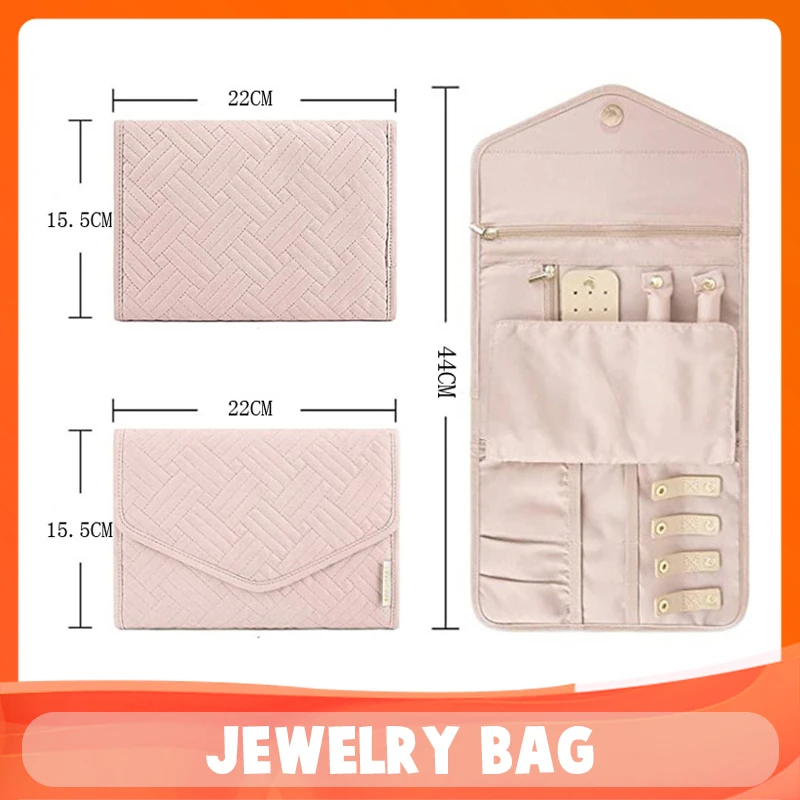 

Роскошная шкатулка для украшений, складная шкатулка для украшений, дорожная сумка для хранения ювелирных изделий, колец, ожерелий, серег, Подарочная сумка для хранения ювелирных изделий