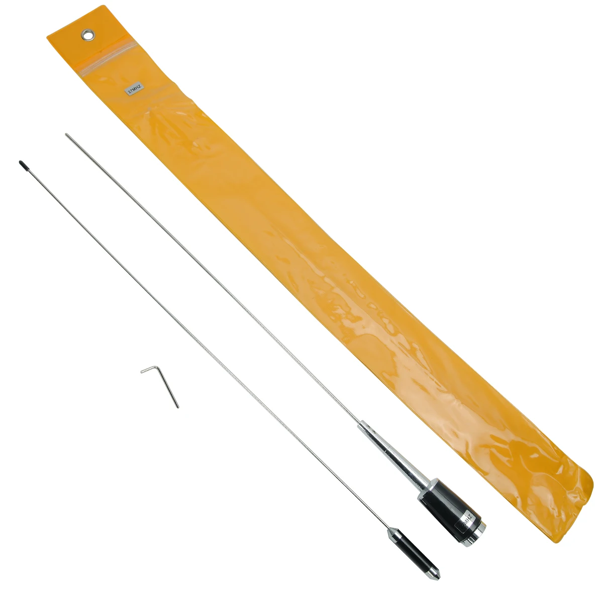 ABBREE CB-04 CB Antenna 110CM Radio 27MHz PL259 Male Compatible with Vehicle Car Truck Mobile |