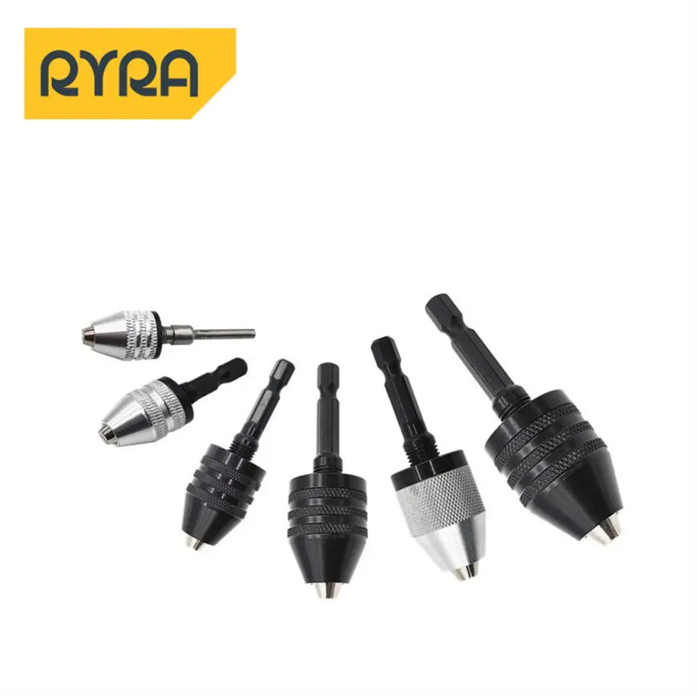 

Electric Grinder Drill Chuck Converter Tool Three-jaw Chuck Electric Tool Screwdriver Aluminum Alloy Carbon Steel Converter