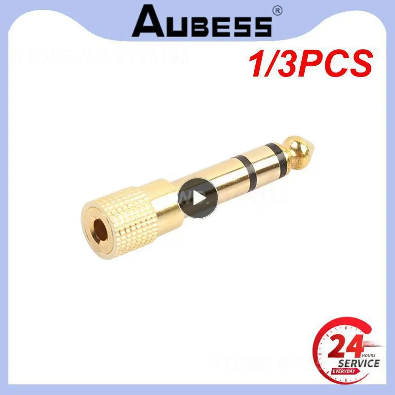 1/3 шт. адаптер для микрофона 5-3 мм