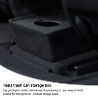 for tesla model 3 2021 rear center console organizer tray flocking for tesla model3 2022 storage box case car accessories
