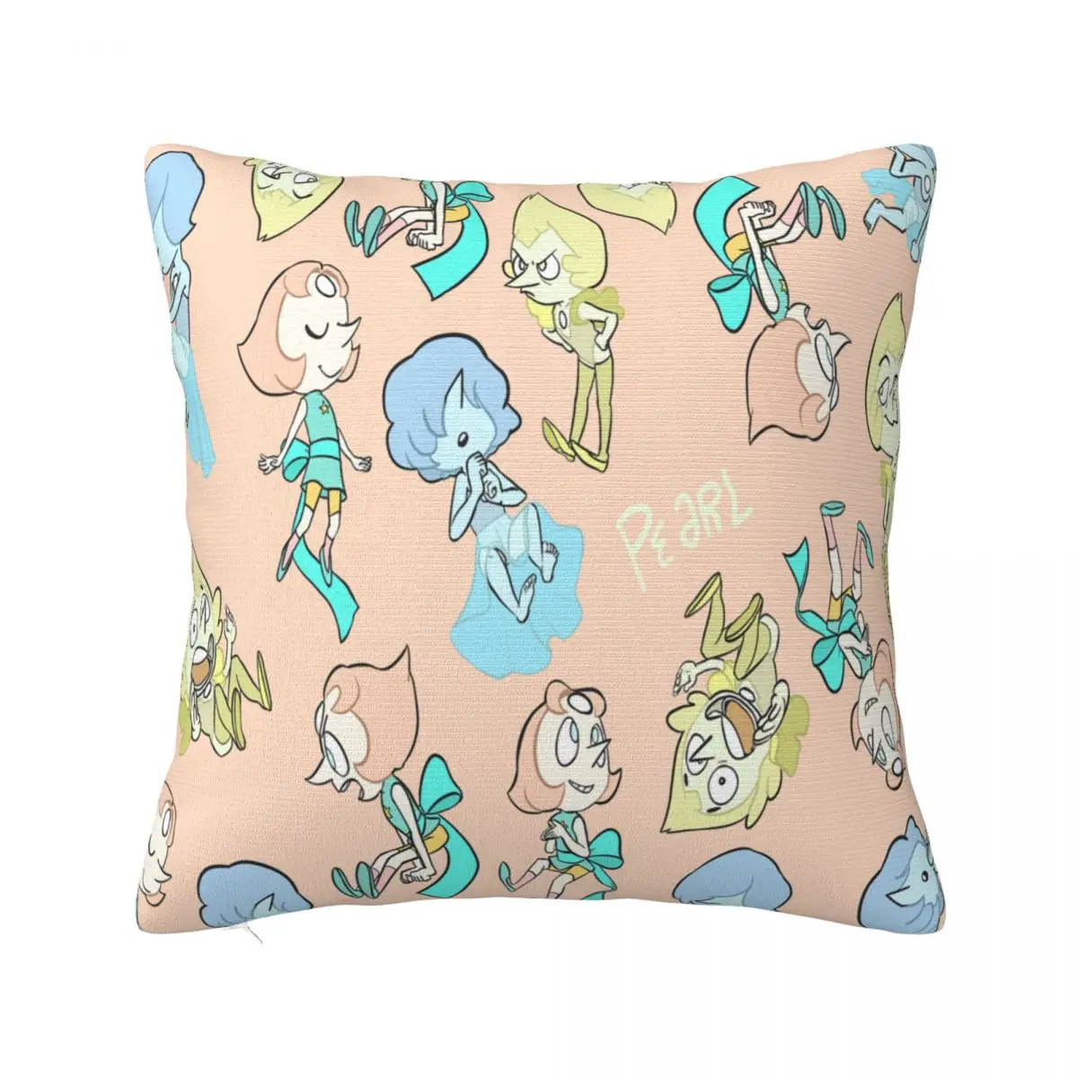 

Steven Universe Cartoon Pillowcase Printing Fabric Cushion Cover Anime Collage Throw Pillow Case Cover Bed Square 40X40cm