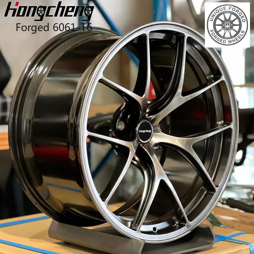 Фото Новая модель кованых дисков 26OEM Custom Deep Concave 16, 17, 18-24 дюйма, 5x112, 5x114.3, 5x120, из алюминиевого сплава для G80 M3 M4 №1