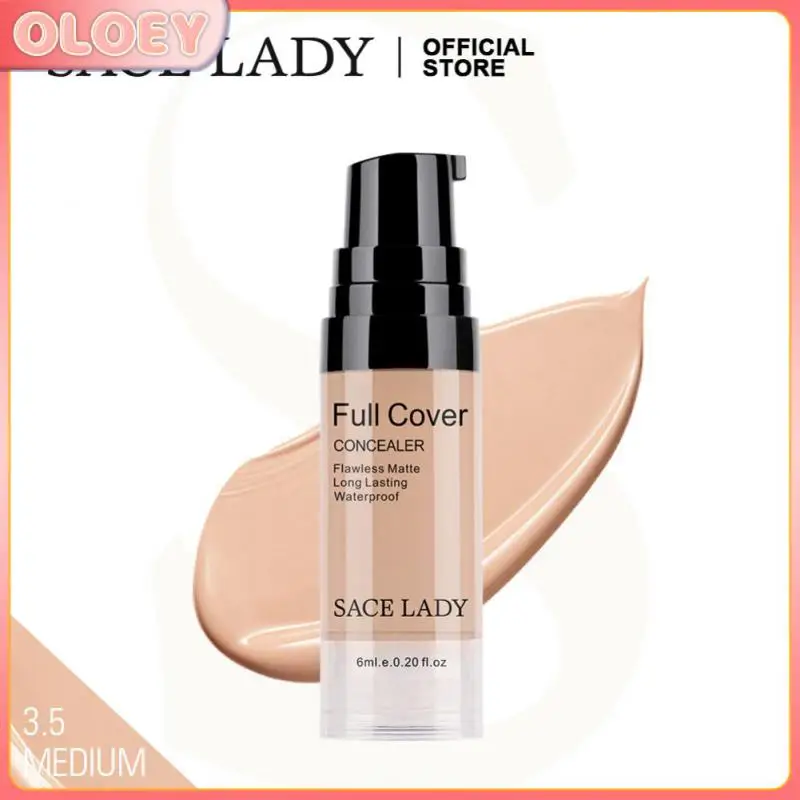 

Moisturizing Concealer Cream Cover Acne Spots Dark Circles Face Contour Face Corrector Modify Skin Tone Soft Smooth 6ml