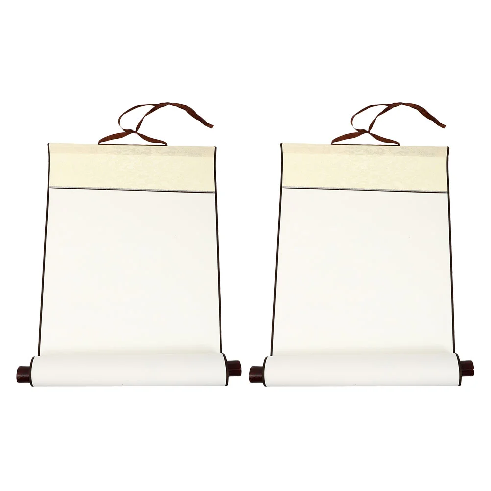 Пустая подвесная прокрутка пустая бумага Xuan художественные настенные прокрутки