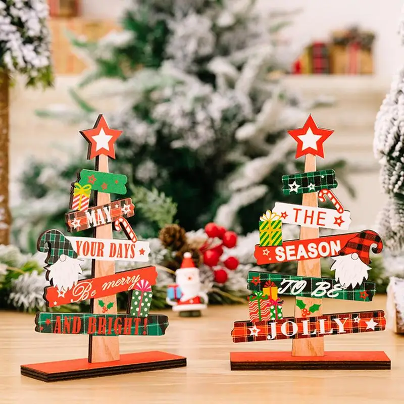 

Маленькая рождественская елка, креативная Маленькая рождественская елка, настольные украшения, искусственные рождественские украшения для украшения дома