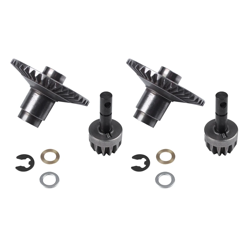 

2X 13T 38T Metal Crown Gear Motor Differential Main Gear Combo For Front Rear Axle AXIAL SCX10 Off-Road RC Truck Car