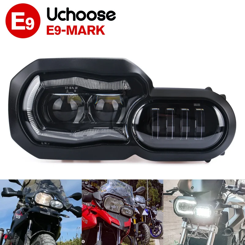 

LED Headlight Assembly Motorcycles Complete Motorcycle Headlight For BMW F800GS F800R F700GS F650GS Lights E-mark Adventure