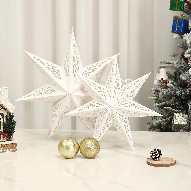 Рождественские украшения со звездным дизайном: подсвечник для вечеринки Chekl