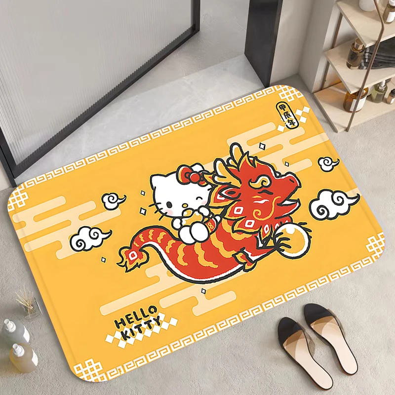 Входной коврик Sanrio нескользящий для спальни ковер коридора кухонный напольный