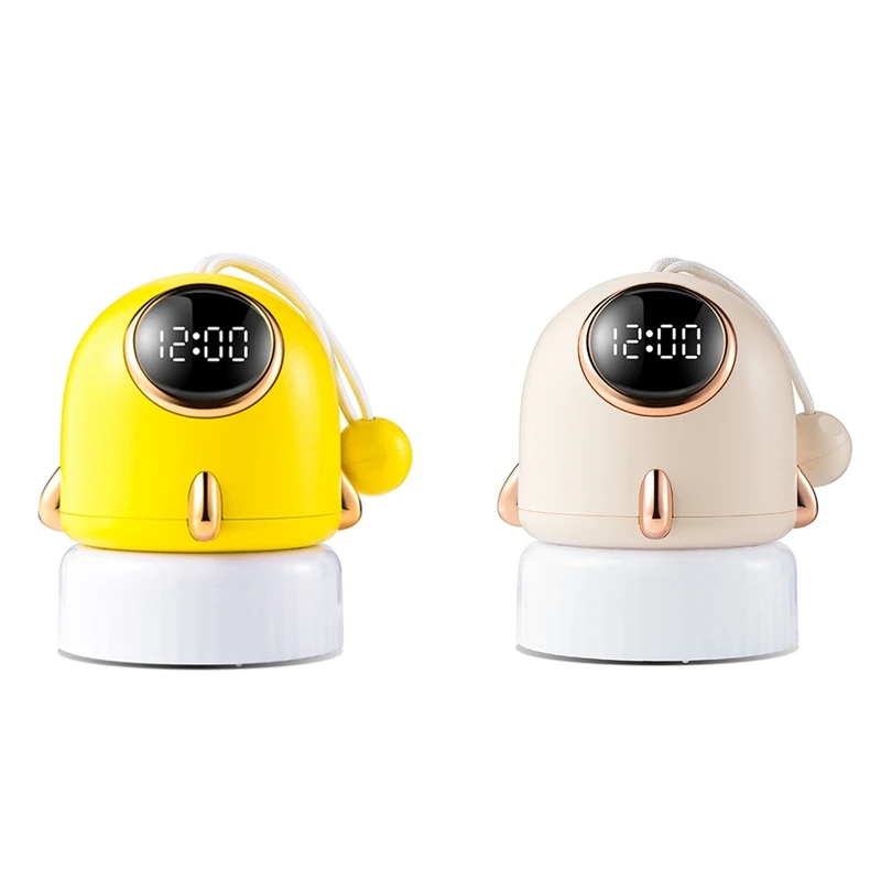 

Small Rocket Portable Clock Projection Lamp USB Countdown Romantic Atmosphere Projection Lamp Desktop Bedside LED Lamp