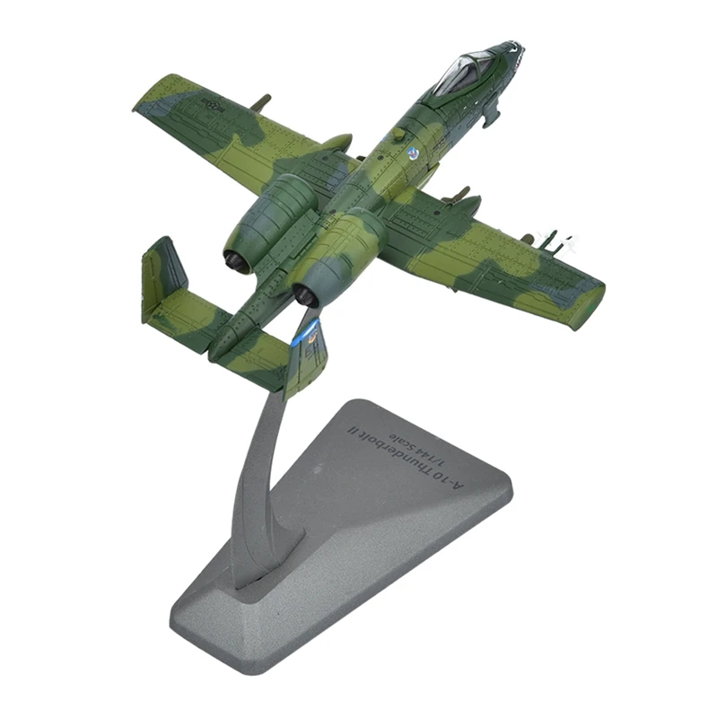 

1/144 A-10 Attack Plane(Painted Version)Metal Fighter Model Diecast Plane Model For Collection Or Gift Commemorative