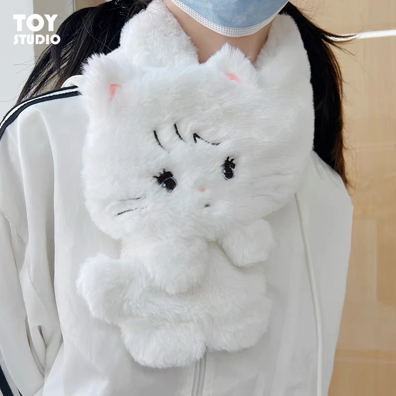 Шарф Mikko в виде маленького животного нагрудник японское милое сердечко для