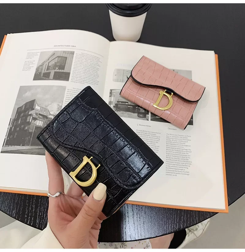 

Wallets Fashion Brand Leather Purse Women Ladies Card Bag For Women Clutch Women Female Purse Money Clip Wallet Cardholder