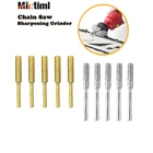 5 шт., точилка для цепной пилы, 4 мм, 4,8 мм, 5,5 мм