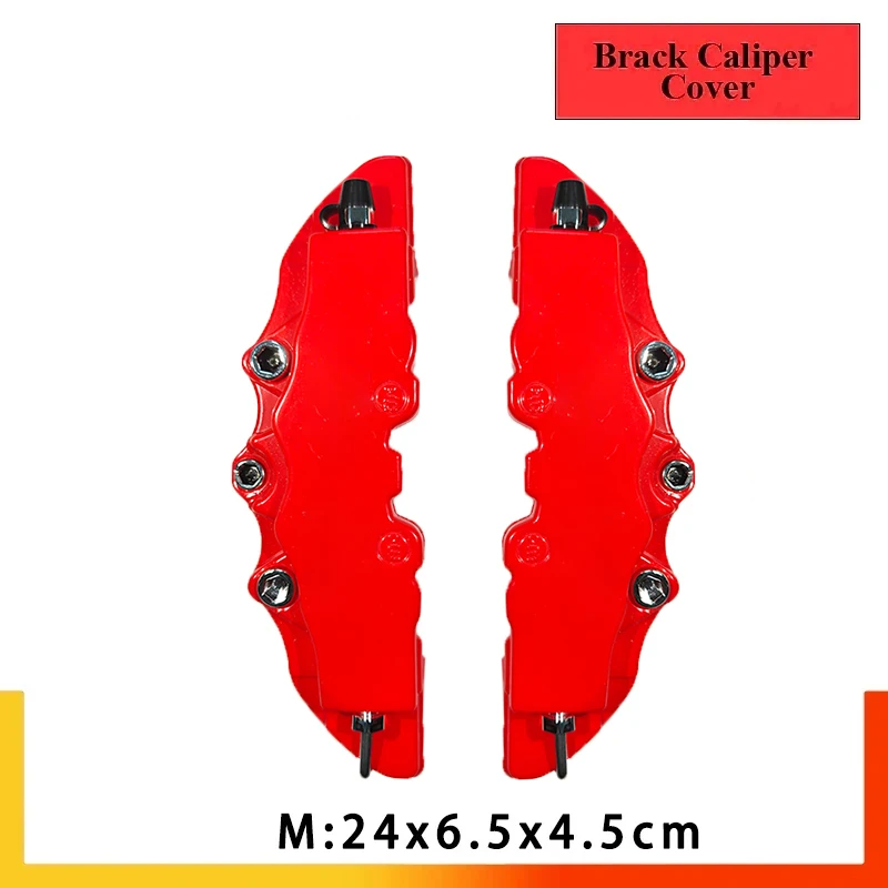 2/4 шт., пластиковая крышка суппорта дискового тормоза General Motors, 3D автомобильная крышка суппорта, передний и задний комплект, автомобильные детали