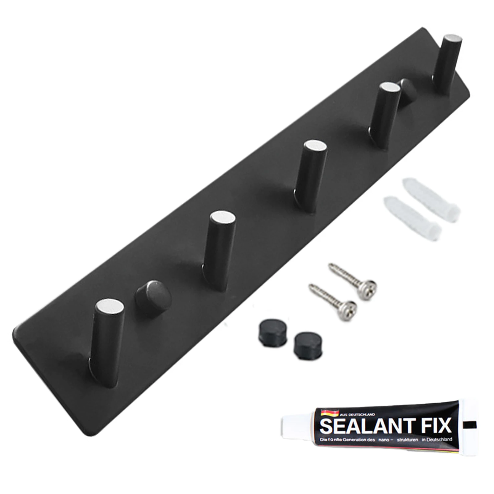 

Настенная вешалка-вешалка для одежды, 5 крючков