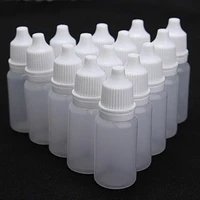 wholesale 50pcs 5ml10ml15ml20ml30ml50ml empty plastic squeezable dropper bottles eye liquid dropper refillable bottles