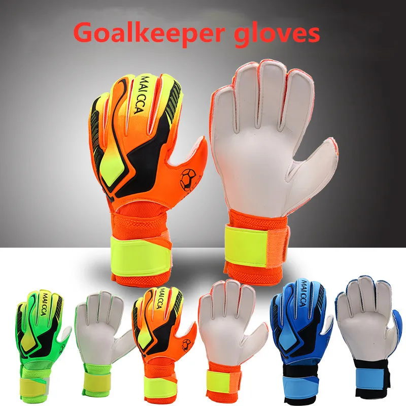 

Men Kids Football Soccer Goalkeeper Anti-Slip Training Gloves Breathable Fitness Gloves with Leg Guard Protector futbol voetbal