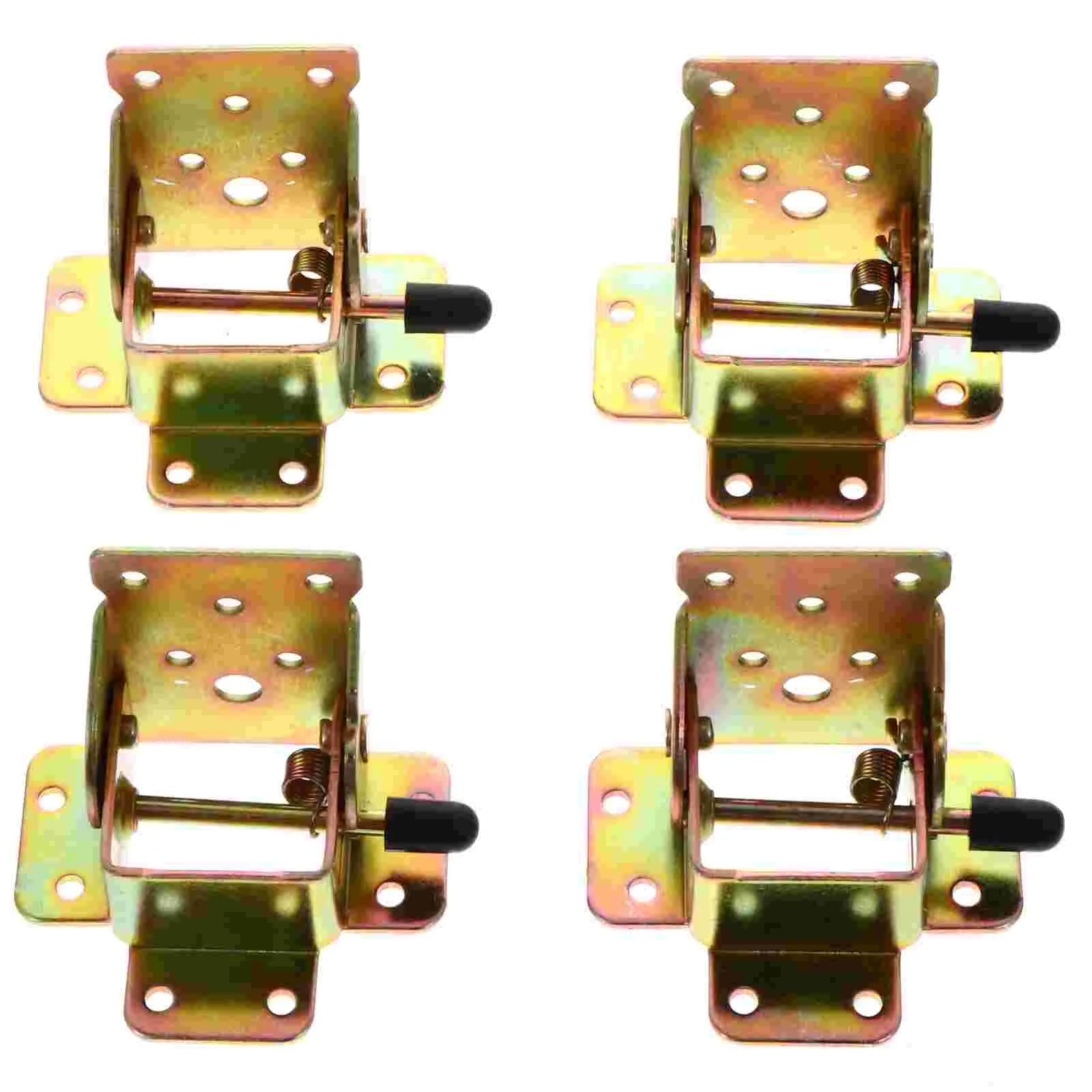 

4Pcs Table Legs Folding Hinge 90 Degree Folding Brake Table Leg Square Buckle