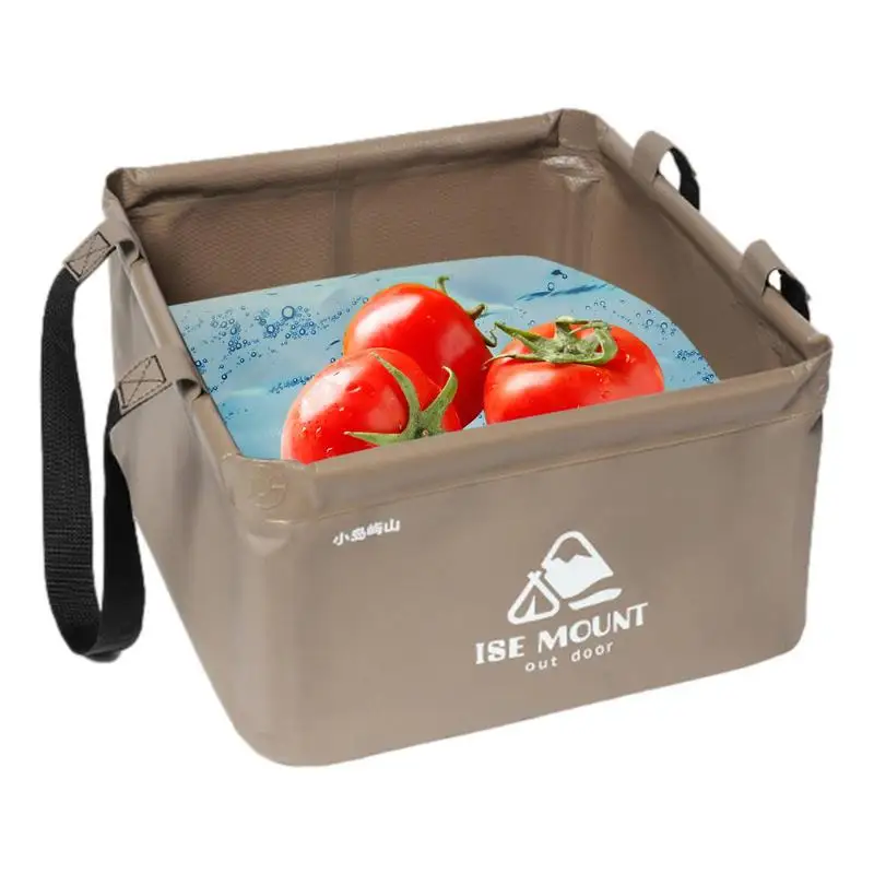 

Многофункциональная большая емкость складное квадратное ведро для кемпинга рыбалки портативная емкость для хранения воды бытовые инструм...