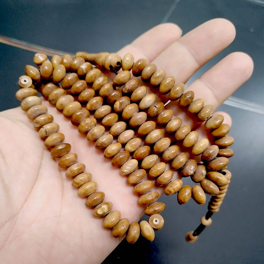 Фото Новинка 2026 года, молитвенные бусины Tasbih Natural 100, Рамадан, Ид, подарок, исламский арабский модный браслет, Misbaha №2