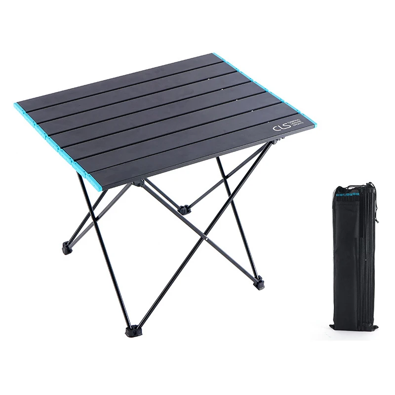 

Folding Picnic Table Ultralight Aluminum Alloy Camping Table Portable Dinner Desk for BBQ Camping Hiking Fishing Family Party