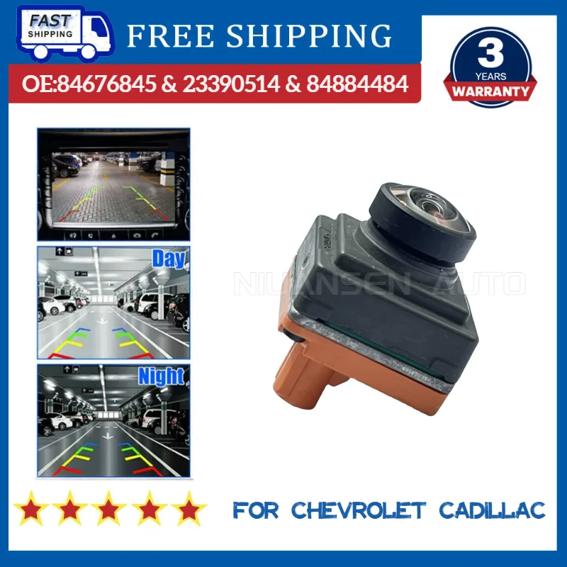 23295906   Камера заднего вида для Chevrolet Silverado 1500 2500 GMC 2019 1X 364058   Sierra Cadillac CT6 Buick 84676846 84884484