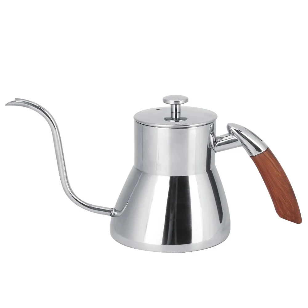 

800ml Silver Stainless Steel Coffee Pot Water Kettle for Home Coffee Shop Use coffee coffee coffee coffee coffee coffee