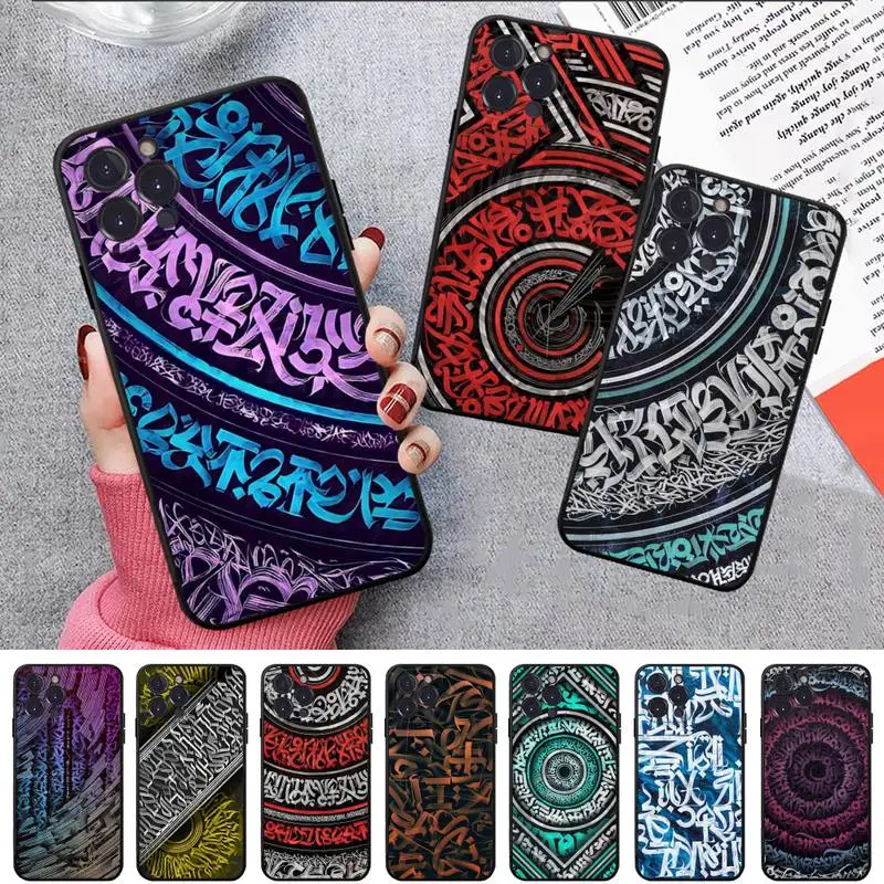 

Pokras Lampas Art Graffiti Phone Case For iPhone 14 11 12 13 Mini Pro XS Max Cover 6 7 8 Plus X XR SE 2020 Funda Shell