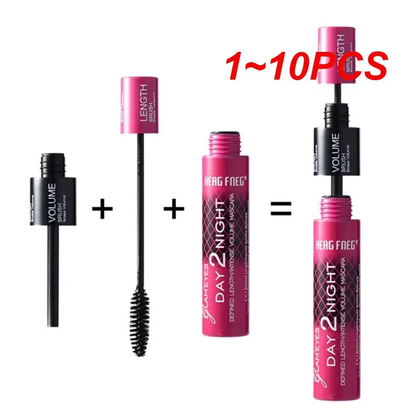 

1~10PCS Curled Lashes Mascara Volumising Lengthening Water-proof and smudge-proof Lash Extension TSLM1