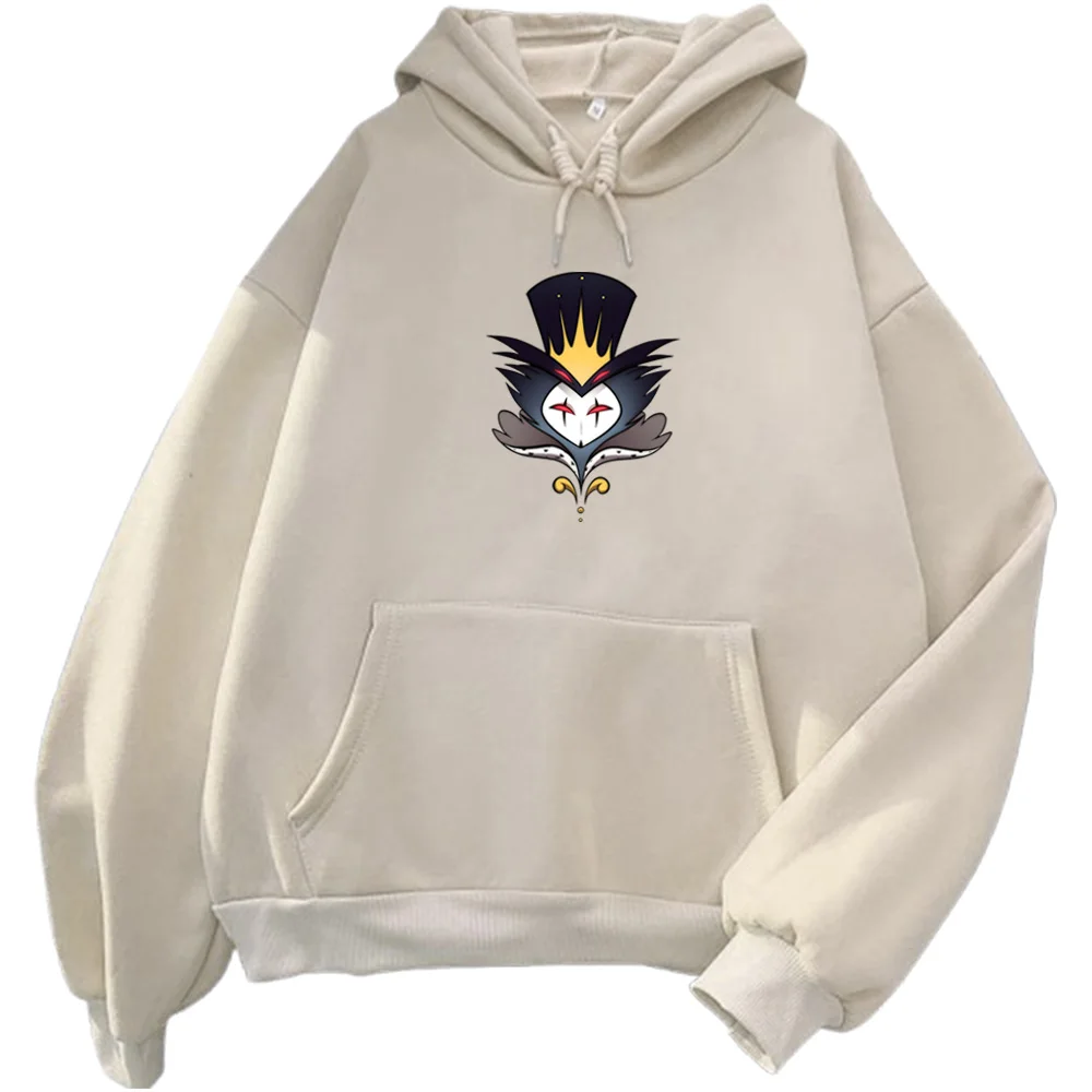 Флисовые толстовки Helluva Boss Stolas CHAXIAOA для взрослых