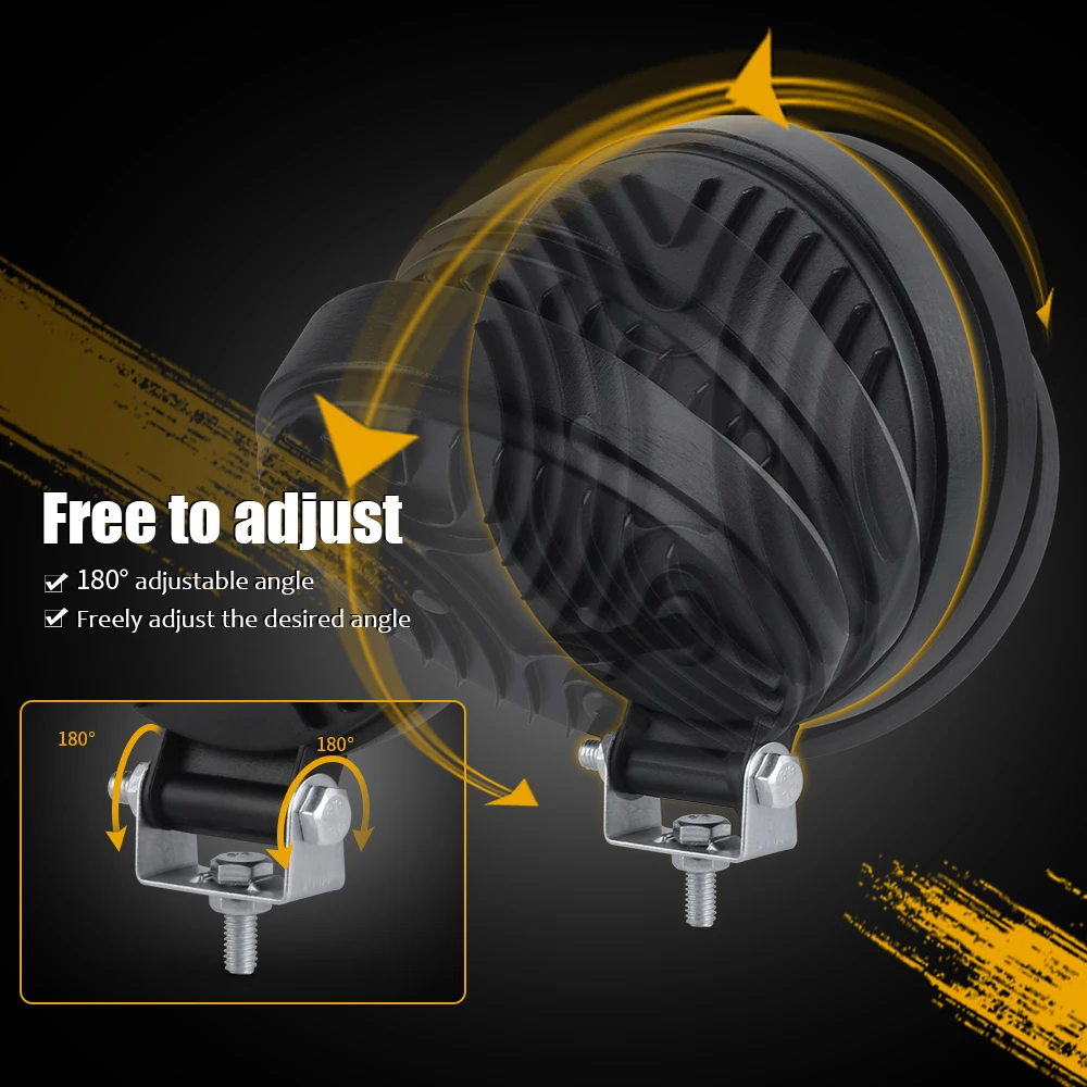 Автомобильный светильник в сборе 72 Вт 24 светодиода светодиодные рабочие фонари