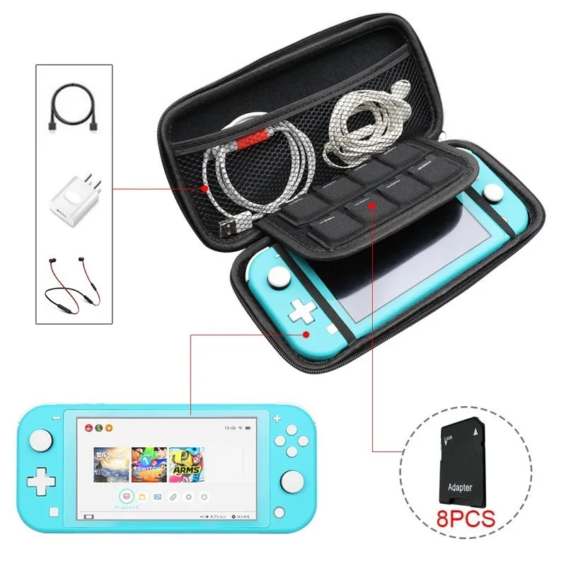 

New Compatible Nintend Switch Lite Bag Storage For Switch mini Protector Case Compatible nintend switch mini accessories