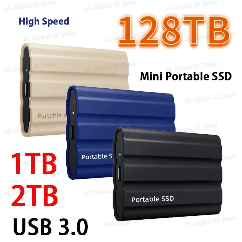 

Внешние жесткие диски портативный SSD 4 ТБ 8 ТБ 16 Тб 128 ТБ твердотельный накопитель usb устройства хранения данных диски для настольных ПК ноутб...