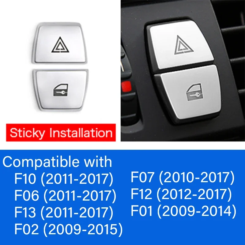 

Для BMW F10 F07 F06 F20 F30 F32 F01 F02 F25 F26 автомобильные кнопки наклейки для интерьера автомобиля Хромированные аксессуары отделка