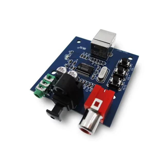 1 шт. PCM2704 USB ЦАП мощность оптоволоконный коаксиальный аналоговый выход для Raspberry Pi