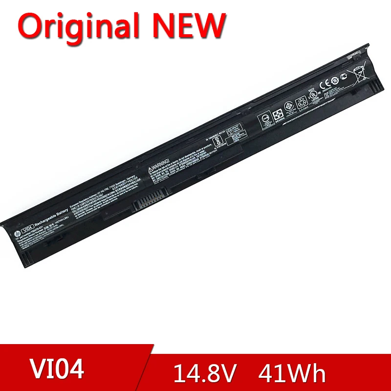 

VI04 Original Battery For HP Pavilion ProBook 440/450 Envy 14-v 14-u 15-k 15-x 17-x 15-p 17-f 756479-421 TPN-Q139/Q140/Q141/Q142