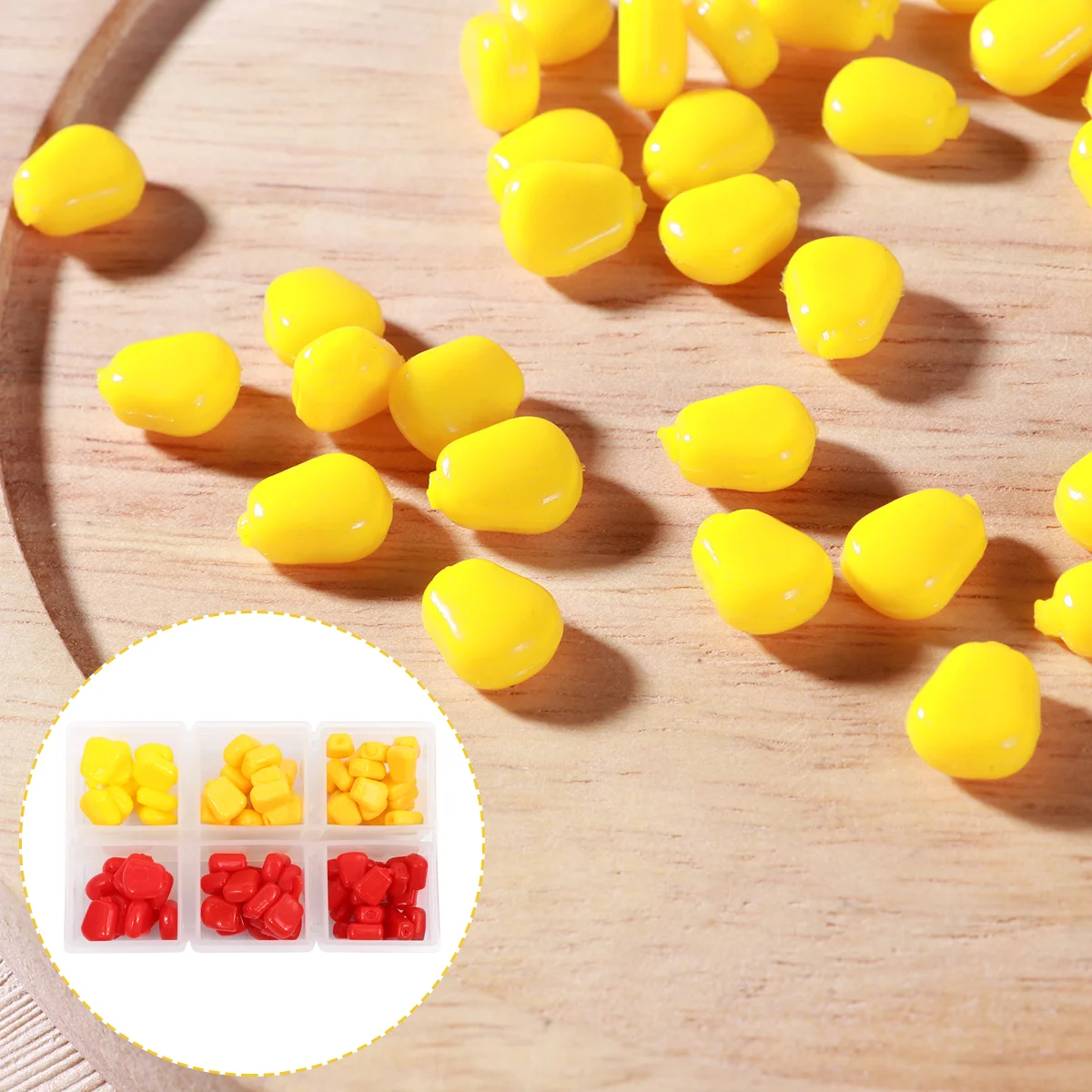 

90 Pcs Fishing Baits Soft Baits Fishing Accessories Tool Carp Fishing Lures Comales Floating Carp Baits Silicone Floating Baits