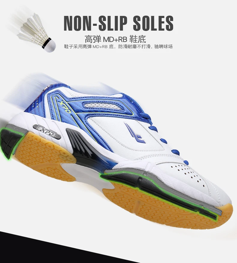 

New Arrival Badminton Trainers Mens Good Quality Couples Sport Shoe Comfortable Badminton Sneakers Boy Leather Table Tennis