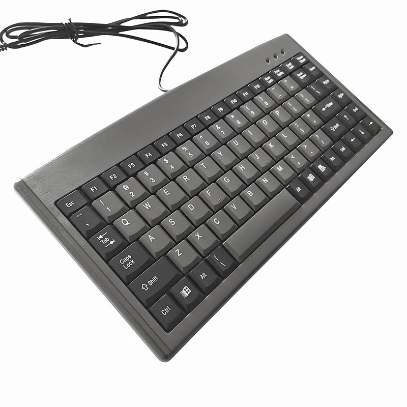 Wired Keyboard Notebook Industrial USB/PS2 Connect Office Game Bank Supermarket