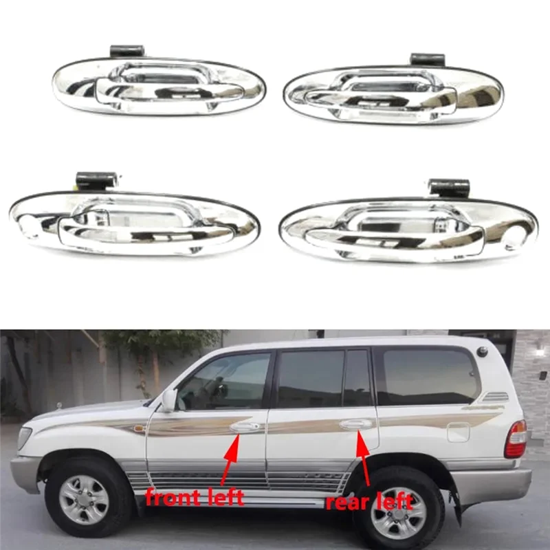Для Toyota Land Cruiser LC100 4500 4700 1998-2007 Lexus LX470 Автомобильная передняя левая внешняя ручка