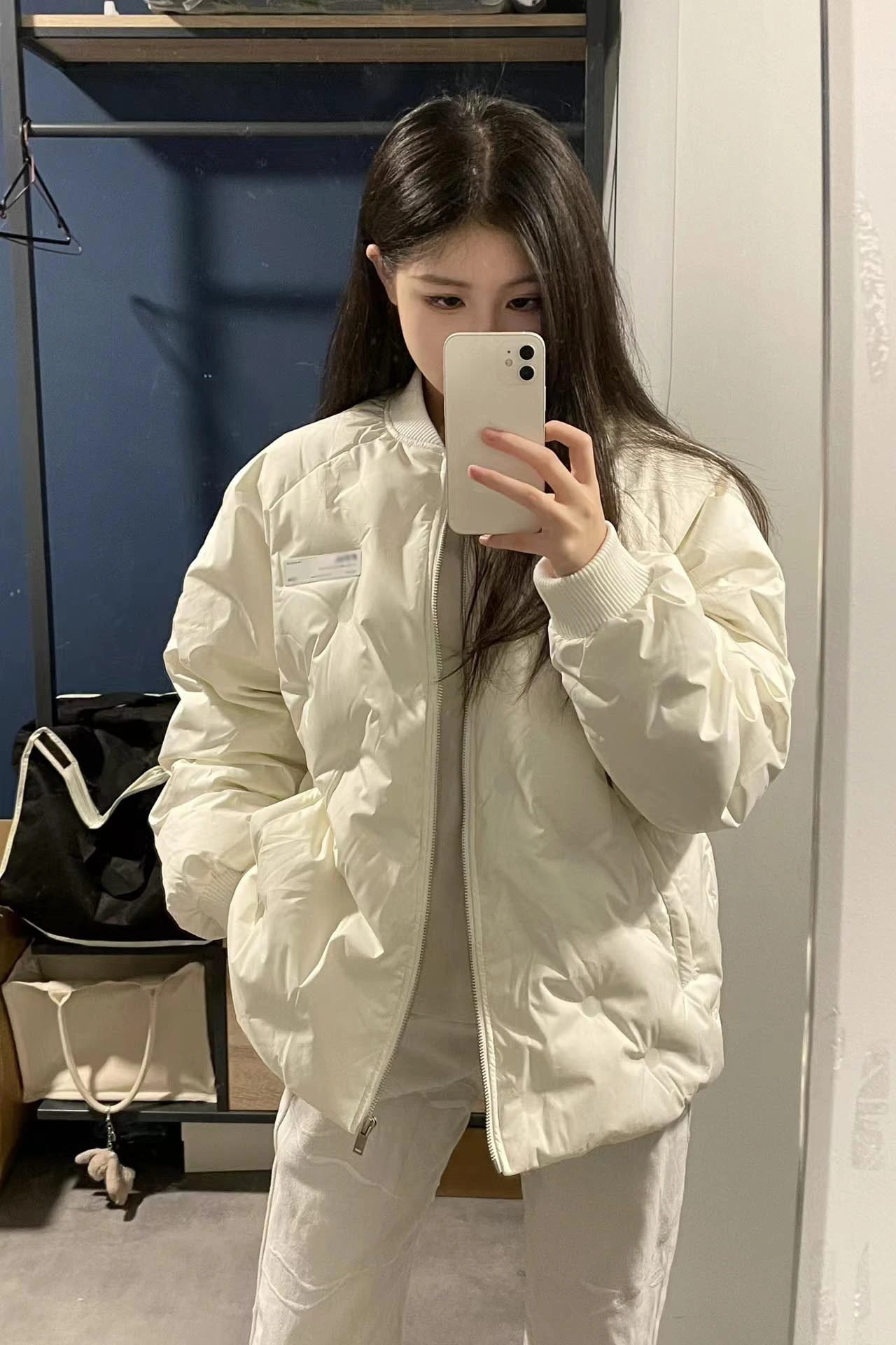 Пуховик одежда с хлопковой подкладкой женское маленькое зимнее пальто верхняя