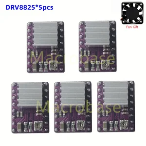 DRV8825 3D printer stepper motor driver nema17 Step Stick DRV 8825 stepping heatsink module for cnc3018 3020 controller board
