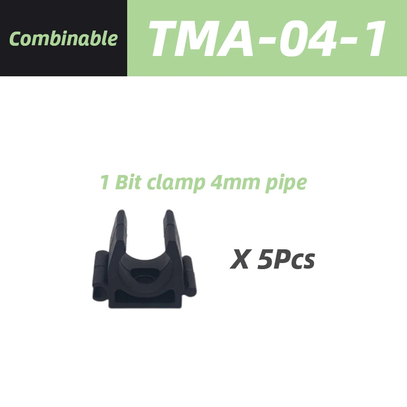 

U-образный зажим, строительный зажим, зажим для трубы, нейлоновая многофункциональная розетка, 4 мм, 6 мм, 8 мм, 10 мм, 12 мм