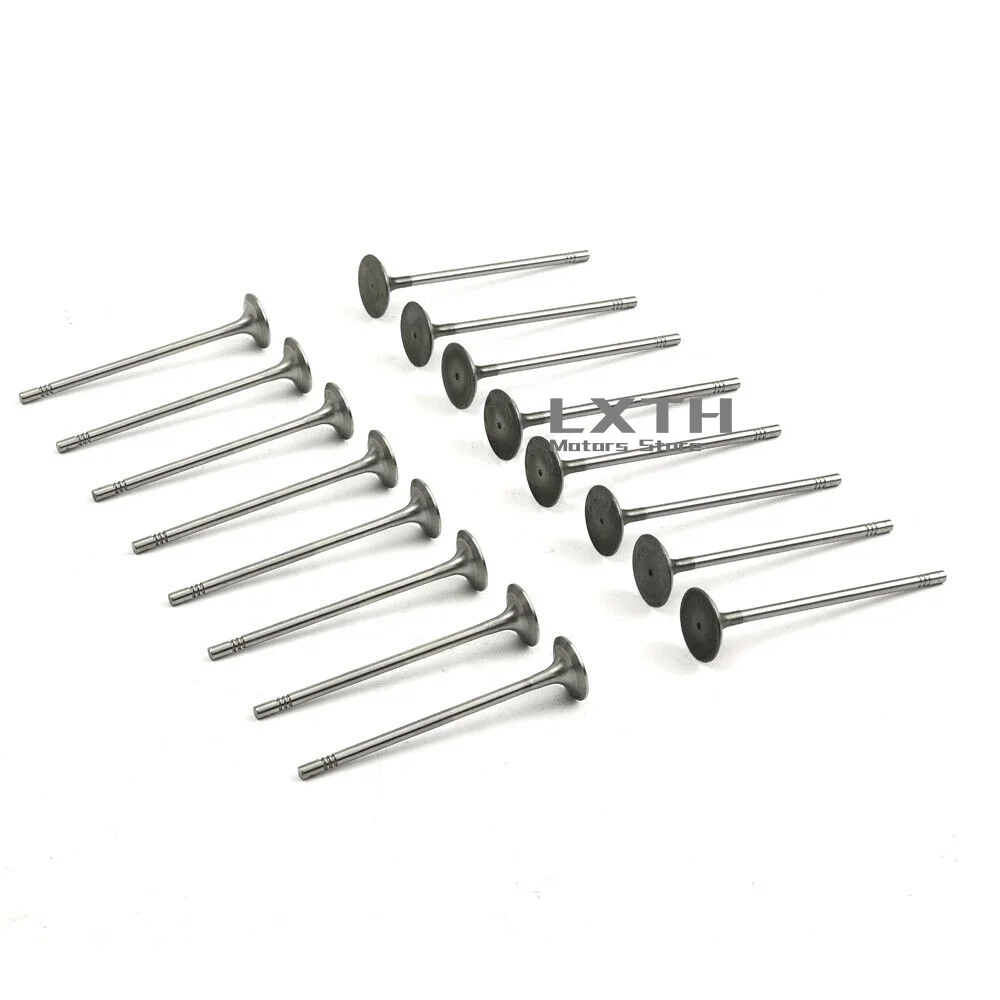 16 шт. впускные выхлопные клапаны A04E109601B A04E109611J для Audi A3 VW Golf Jetta 1 4 TSI EA211 CPTA CZC CZD