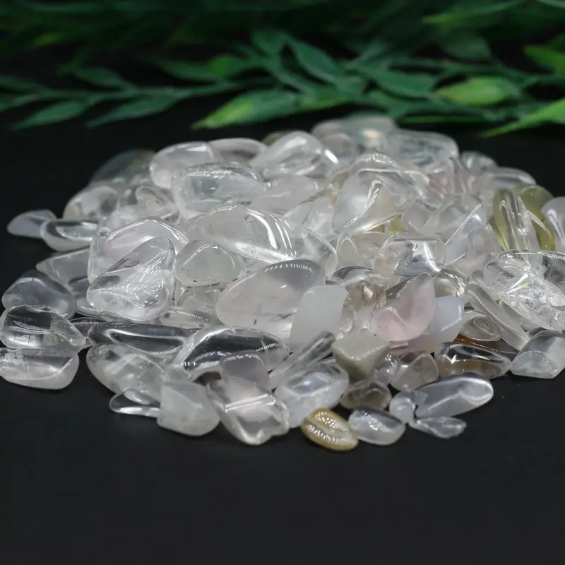 

Натуральный чистый кварцевый камень, чакра из гравия, восстанавливающие кристаллы рейки, домашний декор, 12-15 мм, 100 г