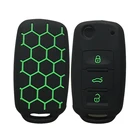 Чехол для автомобильного ключа чехол для VW Volkswagen Polo Tiguan Passat Golf MK GTI Jetta Skoda Kodiaq Superb Octavia сиденье